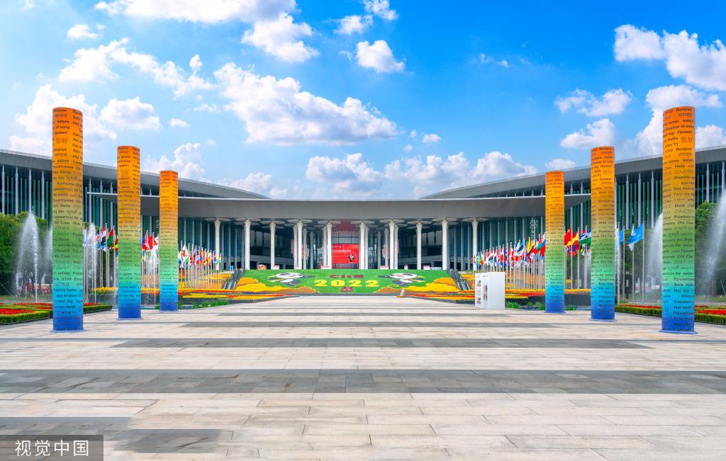 第五屆進(jìn)博會(huì)即將在上海舉行 看看國(guó)家會(huì)展中心的涂裝